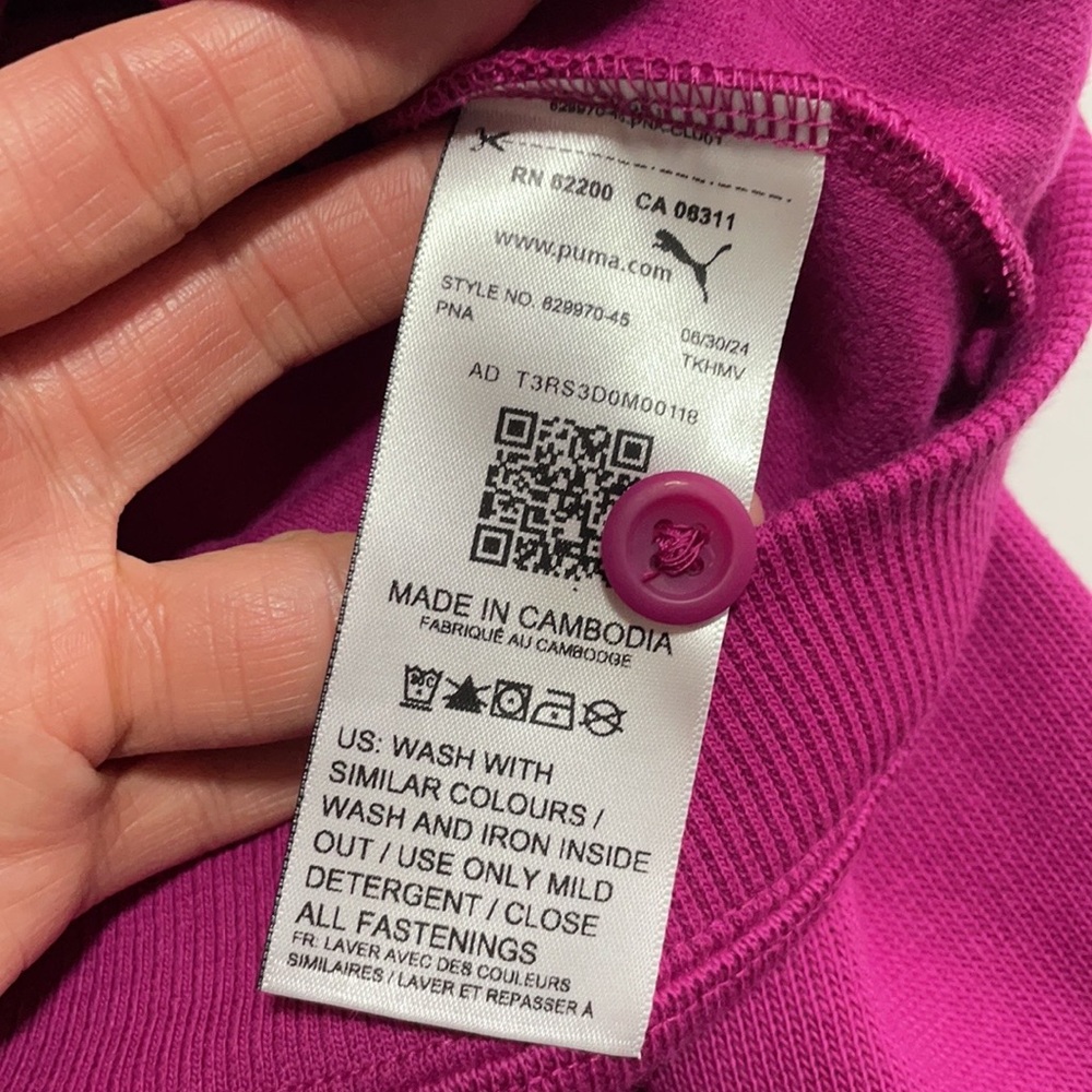 24 HR SALE ONLY Puma Classic Artisanal Cardigan - Picture 8 of 10
